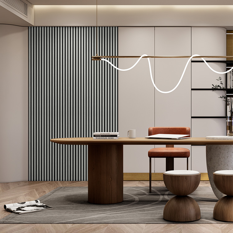 Direct from Factory Acoustic Wood Slat Panels