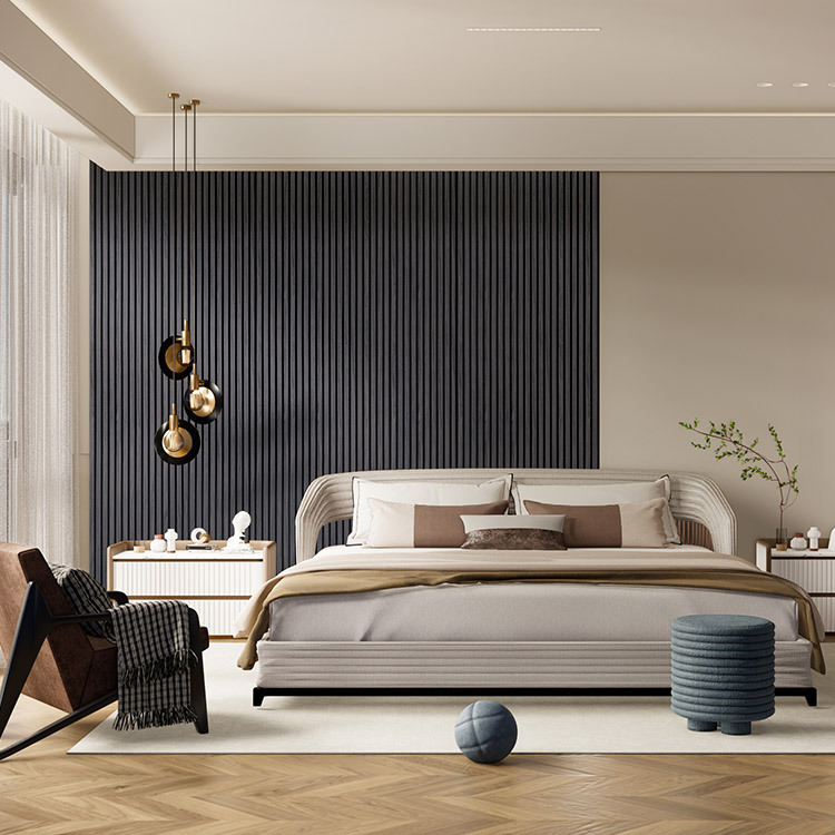 Customized Acoustic Wood Slat Panels
