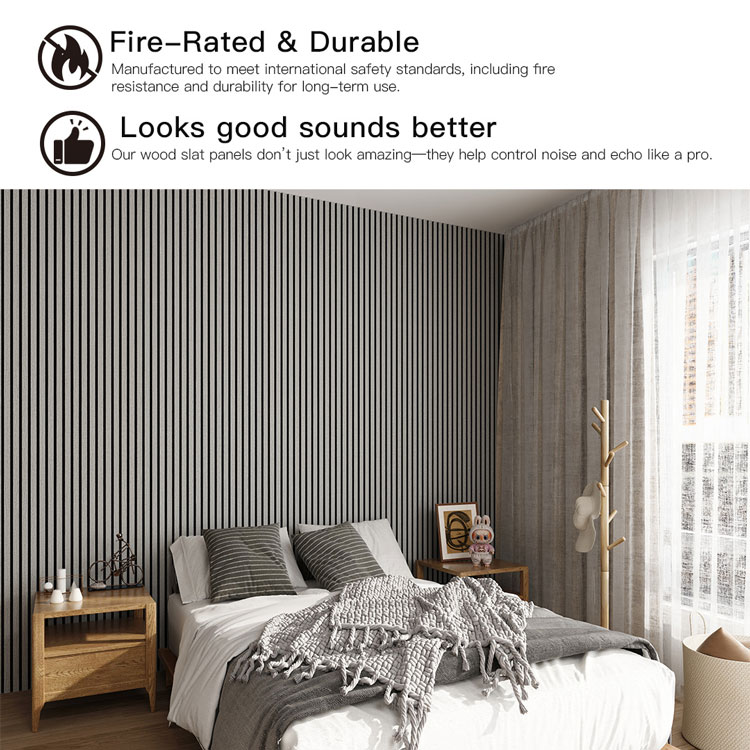 Hot Selling Acoustic Wood Slat Panels – Custom Solutions